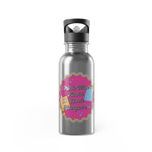 Vibrant Stainless Steel Water Bottle - Perfect for School, Gym, Outdoors, and Gifts - 20oz with Straw