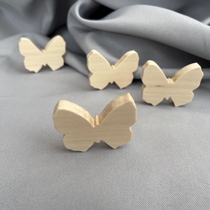 Unfertige kleine Schmetterling Holz, Holz Schmetterling Ausschnitt, Mini Blank bereit zu malen, Bastelbedarf, Wandbehang Figur