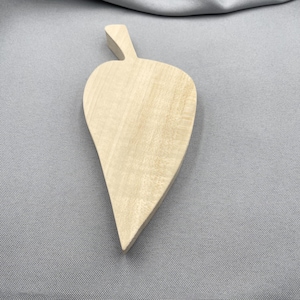 Wooden Large Fall Leaf Cutout, Blank Ready to Paint, Decor Craft Project, Wooden Standing Tray or Shelf Ornament