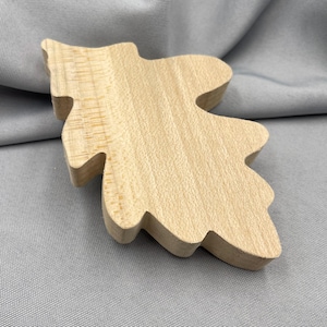 Blatt Holz Handwerk Form, unfertige leere Tischdekoration, Ausschnitt DIY Zubehör für Kinder und Erwachsene, stehende Gedenkblätter