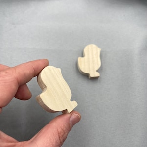 Wooden Chicken, Baby Chicks, Wood Craft Shape, Unfinished Chicken, Tiered Tray Decor, Easter Spring Blank Wood Cutout, Wooden farm animal