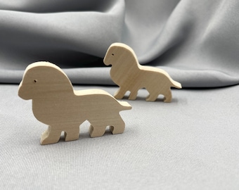 Wooden Lion Cutout, Craft Supplies for Kids, Jungle Small Animal, Figurine to Paint, Lion Shape Party Activity