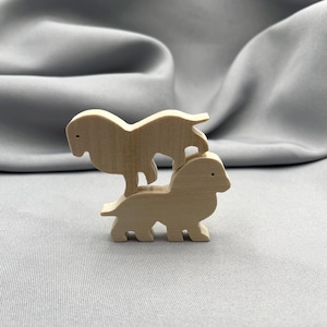 Unfinished Wooden Lion Cutout, Figurines for Kids Craft Birthday Gift, DIY Supplies, Wood Safari Animal, Ready to Paint, Mini Lion Shape
