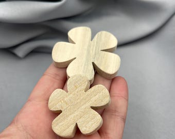 Wooden Daisy Cutout, Ready to Paint, Unfinished Flower Craft Shape, Floral Spring Decor, Small DIY Project