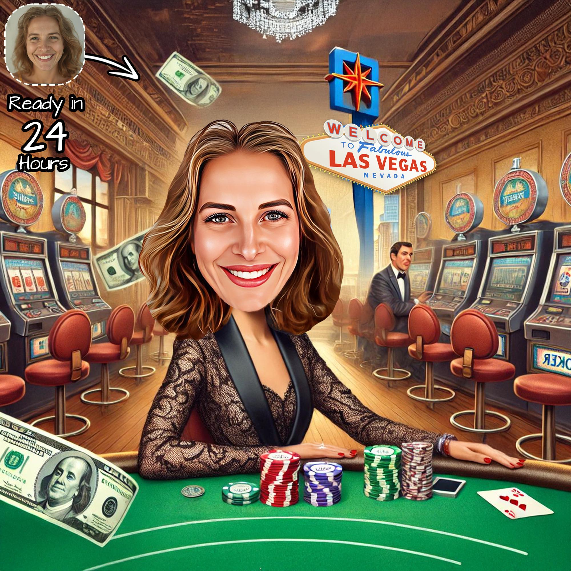 Lustige Casino Kosmetiktasche – Perfektes Geschenk Für Poker-Fans & Spieleliebhaber