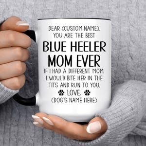 Blue heeler gifts for women, blue heeler mom, blue heeler gifts, blue heeler mug, cattle dog gift, heeler gifts , Australian cattle dog