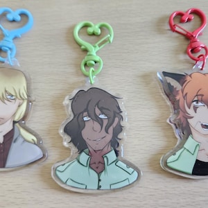 Boyfriend to Death Epoxy Keychains