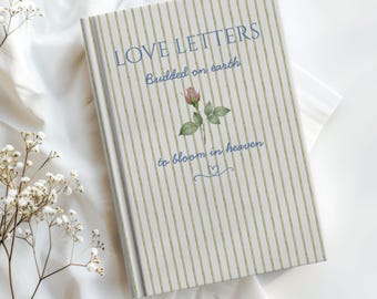 Stillborn Memorial Gift Love Letters to My Baby, Grief Journal Baby Miscarriage Gift Mother of Angel Baby, Sympathy Gift, Grief Gift