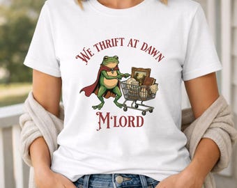 Thrifting Shirt, Take Me to the Thrift Shop, Thrift Store Tee, Funny Frog Shirt, Thrift T-shirt, Thrifting Gift, Meme Shirt, Thrift Queen
