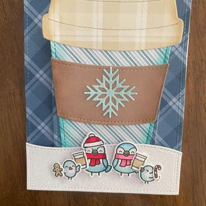 Curseur de carte-cadeau d'hiver