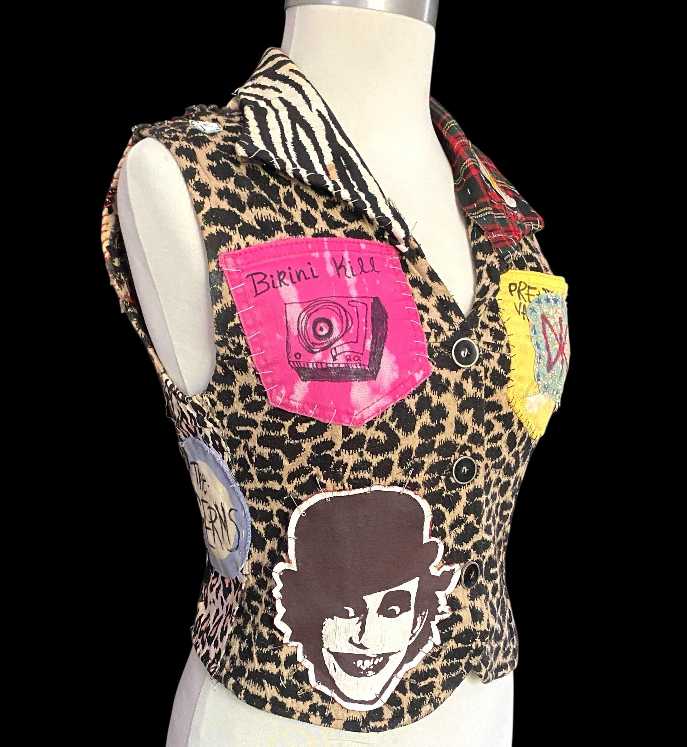 Leopard Punk Vest