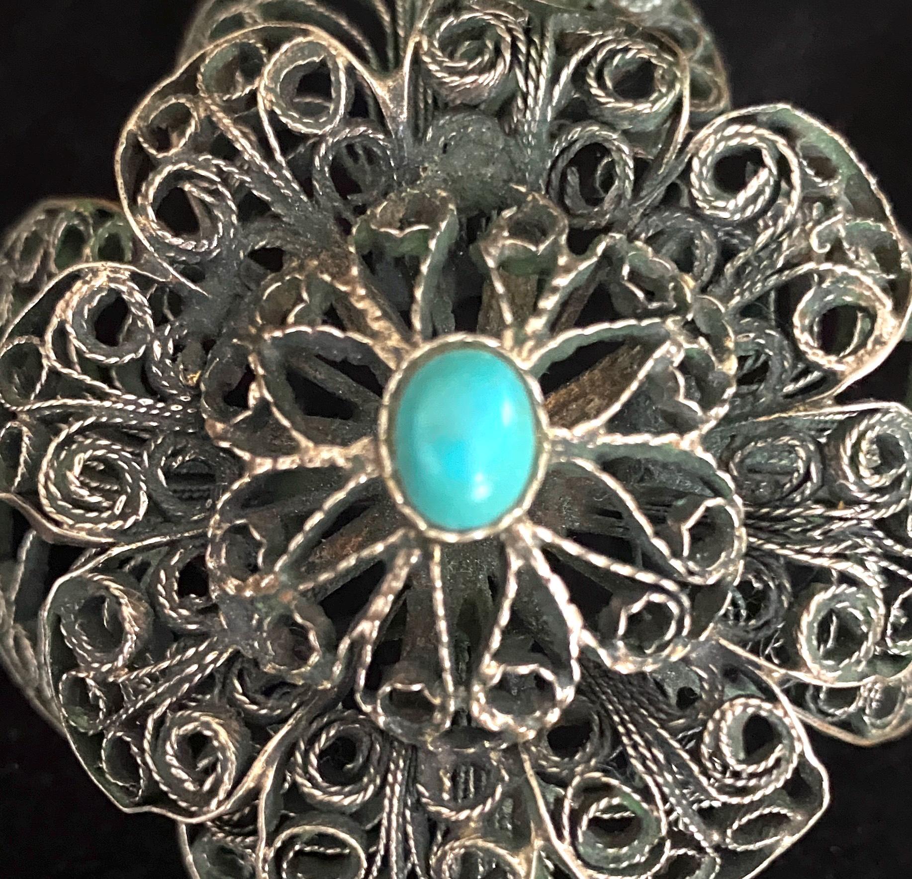 Hair bun roll pin clip accessory jewelry silver color scroll baroque minimalist Silver Hair Bun - Etsy main image 4