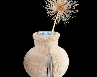 Vintage, 1990s, Recycled Cardboard, Paper Vase