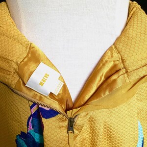 Anthropologie, Mustard Floral Skirt by Maeve, Size 12 afbeelding 7
