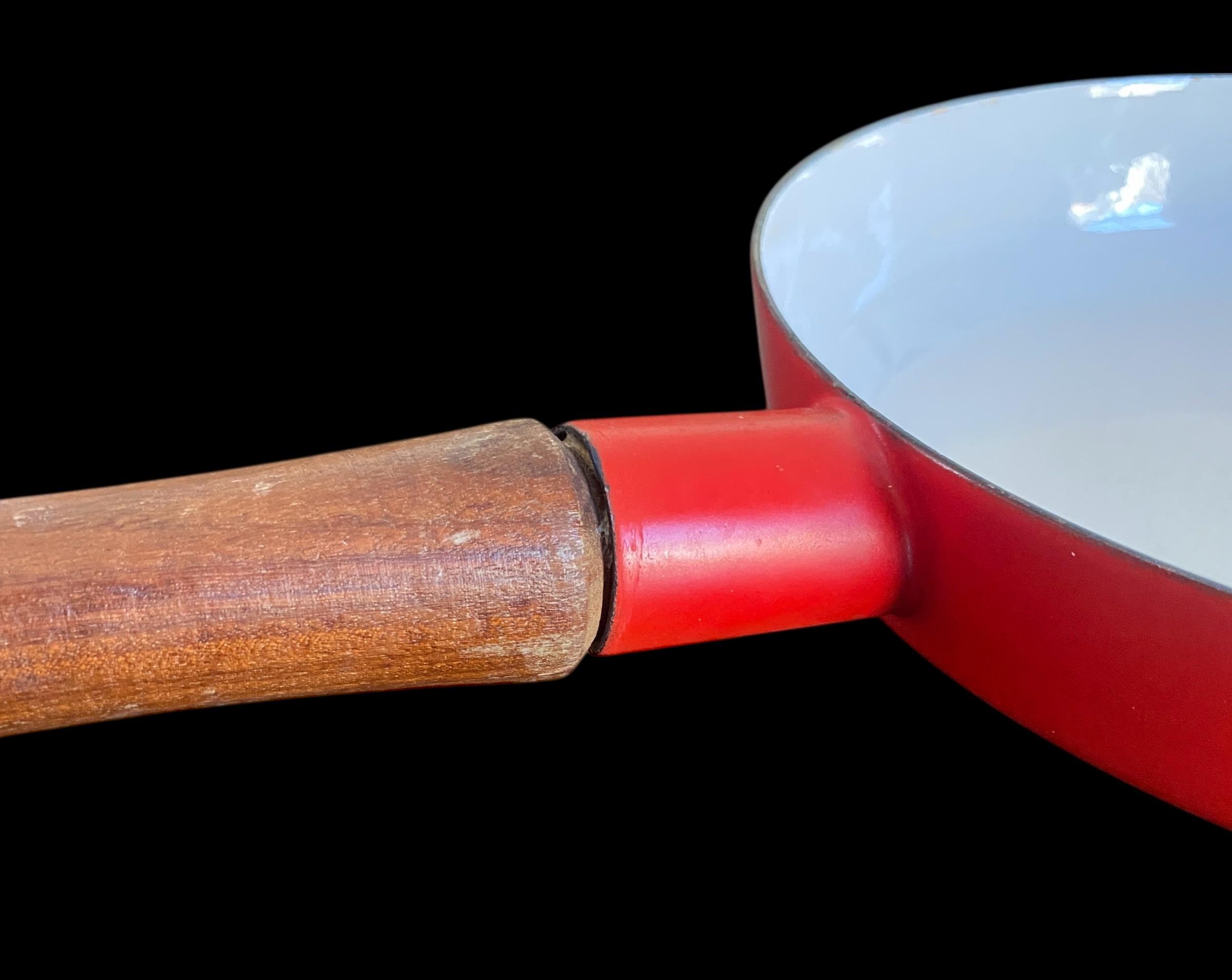 Dnsk Rmed Vintage, Dansk, Red, 10” Frypan, Skillet - Etsy