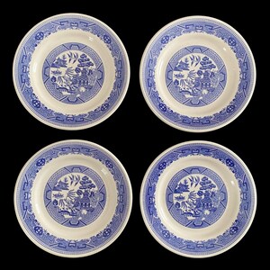 Blue Willow Plate 4 Inch - Etsy