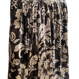 Blusa de terciopelo arrugado brillante de Anthropologie, talla mediana imagen 7