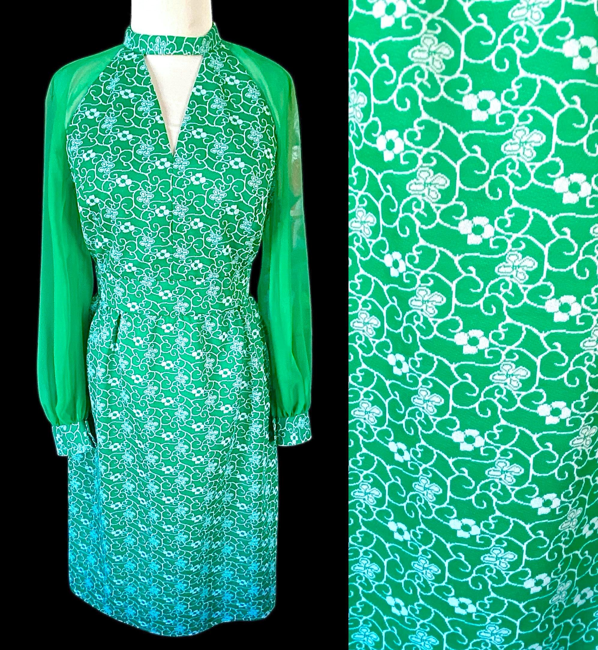 50s kelly green dress Pinewood Trail Flannel Maxi Dress – Kiel James Patrick
