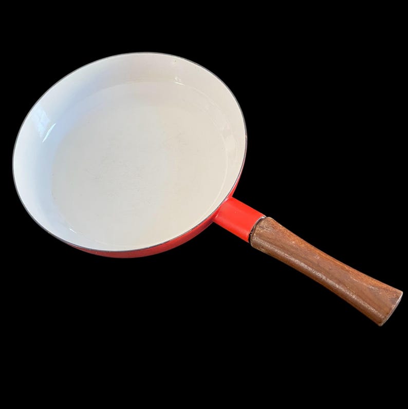 Dnsk Rmed Vintage, Dansk, Red, 10” Frypan, Skillet - Etsy