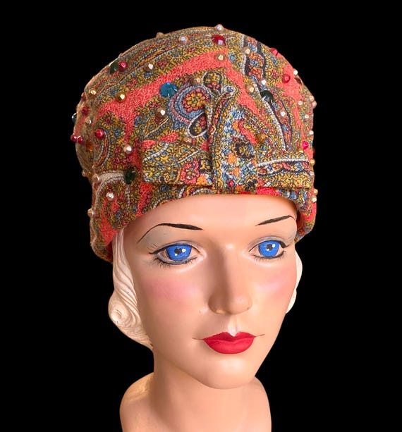 Pillbox hat vintage mr - Gem display picture 1
