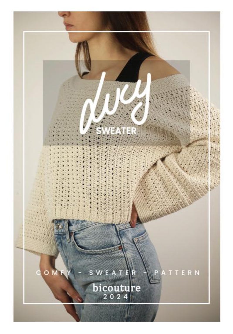 Comfy Sweater Crochet Pattern image 4