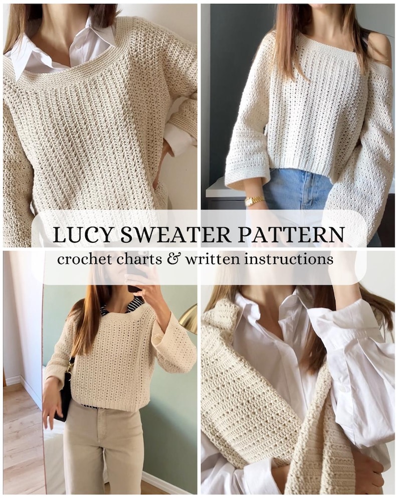 Comfy Sweater Crochet Pattern image 10