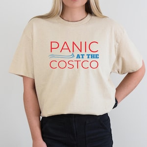 Panic At The Costco Vintage Shirts, Retro Costco Tshirt, Costco Lovers, Funny Costco Tee, Oversized Washed Tee, Costco Gifts