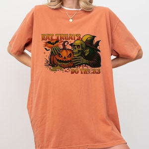 Comfort Colors® Moonscar Island Shirt, Retro Cartoon Halloween Movie T-shirt, Zombie Island, Halloween Gift, 90s nostalgia,Retro Halloween