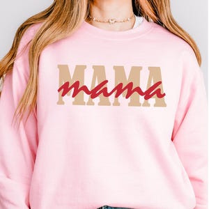 Mama Shirt For Mothers Day Gift From Daughter, Mama T-shirt For Birthday Gift For Her, Baby Shower Gift, Mom Pregnancy Gift, Mama Sweatshirt