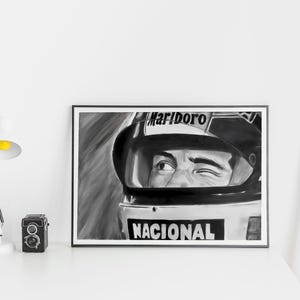 Senna, Oil Painting - Fine Art Print