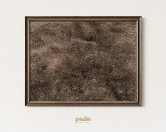 Abstract Neutral Texture Printable Wall Art | Modern Minimalist Brown Artwork | Digital Download