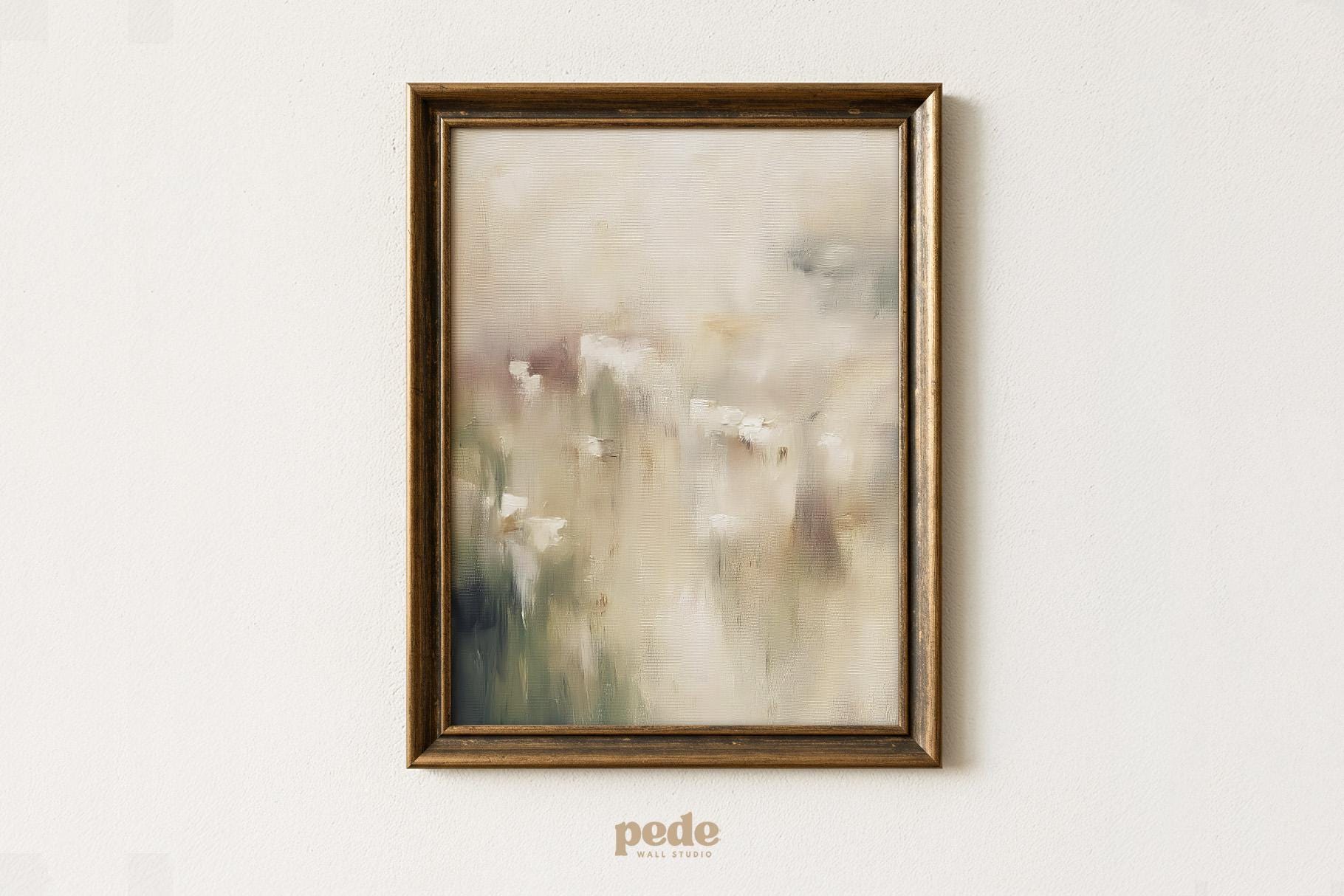 Neutral Abstract Landscape Printable – Soft Beige Modern Wall Art ...