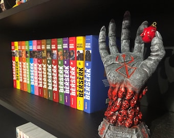 Escultura de resina de la Mano del Dios Loco de Berserk - Decoración del Diablo de la Parca