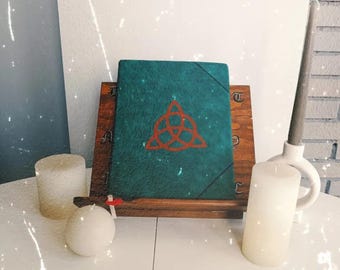 Green Book of Shadows: 350 Page Spellbook Journal