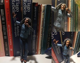 Bob Marley Music Legends Jamaica Singer & Microphone PVC Action