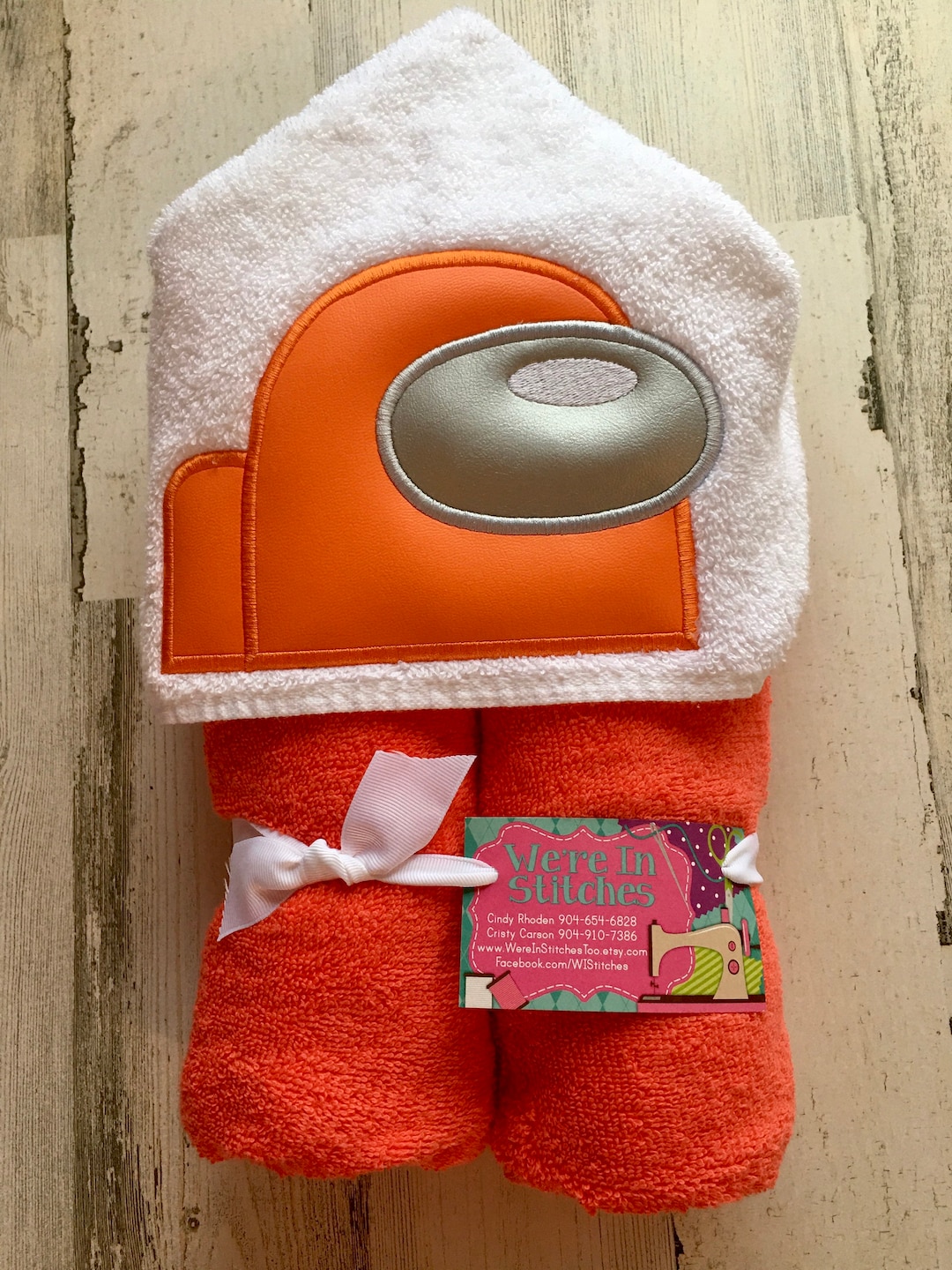 Among Us Hooded Towel, Among Us Towel, Pool Towel, Bath Towel, Beach