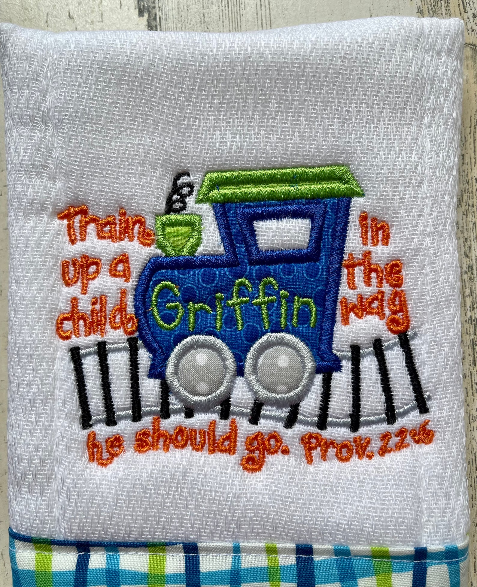 Baby Boy Scripture Burp Cloth Set Baby Boy Gift Baby Shower Etsy