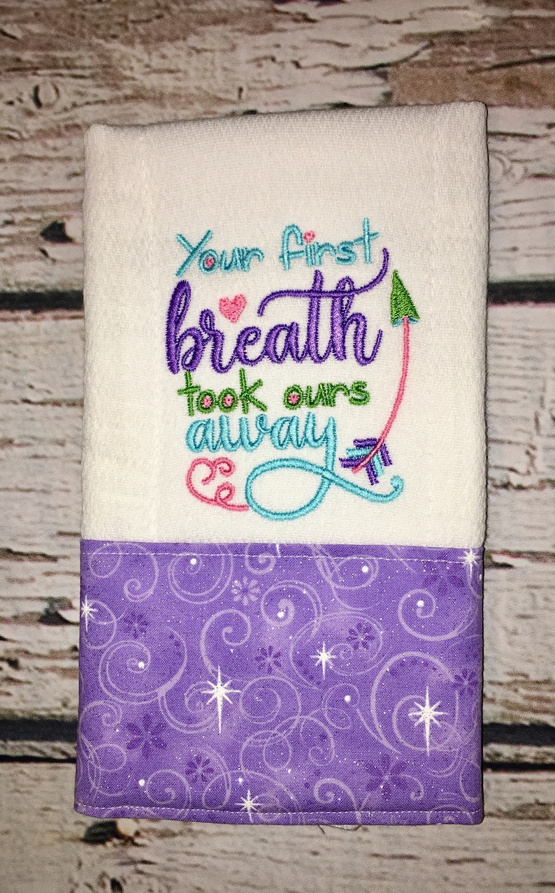 Baby Girl Burp Cloths Monogram Baby Girl Gift Baby Shower Etsy