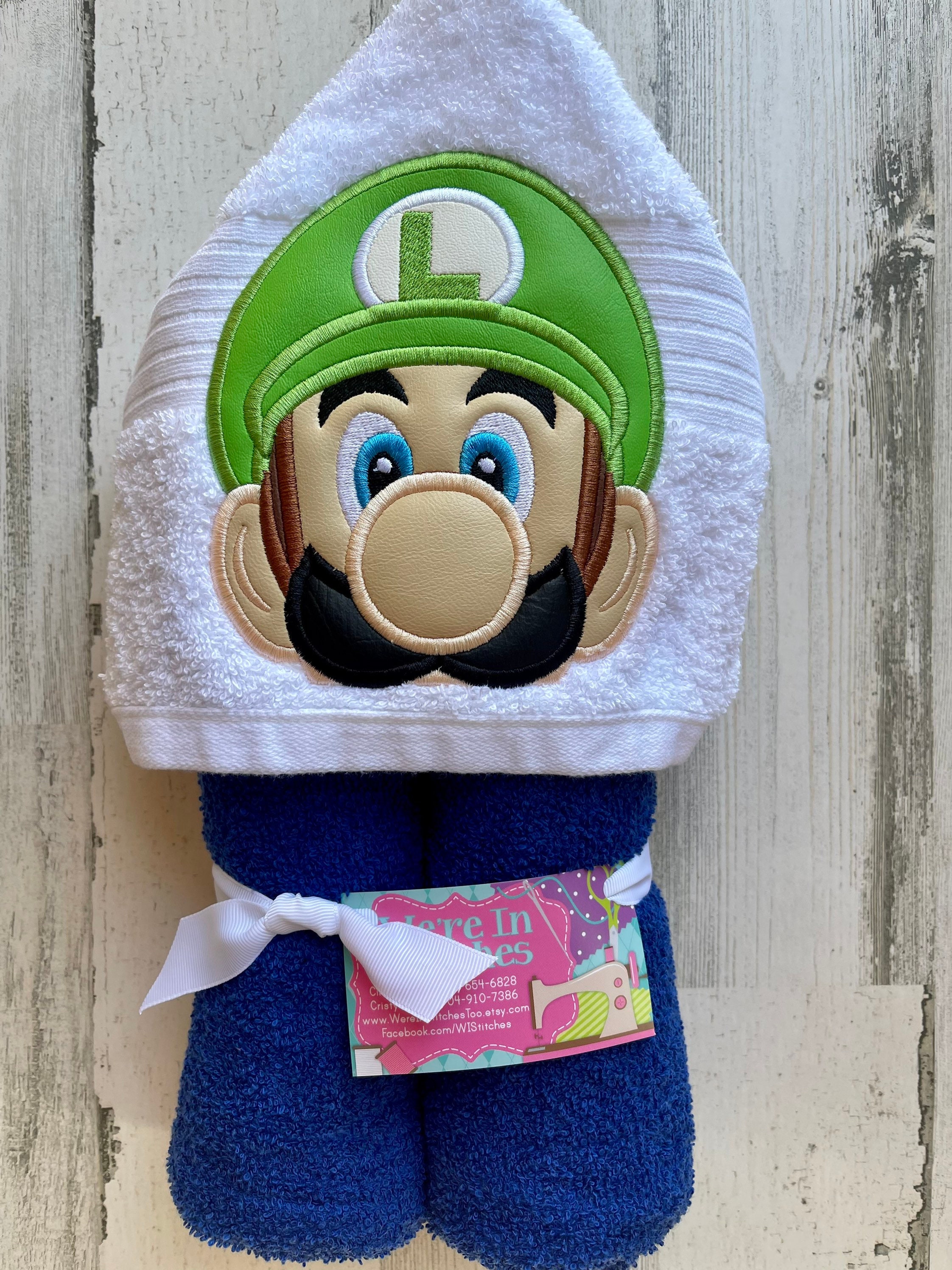 Super mario hotsell hooded towel