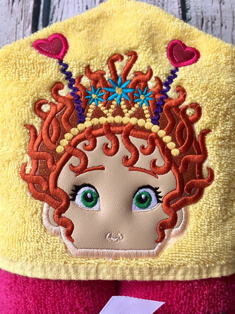 Fancy Nancy hooded towel Fancy Nancy towel hooded towel Etsy