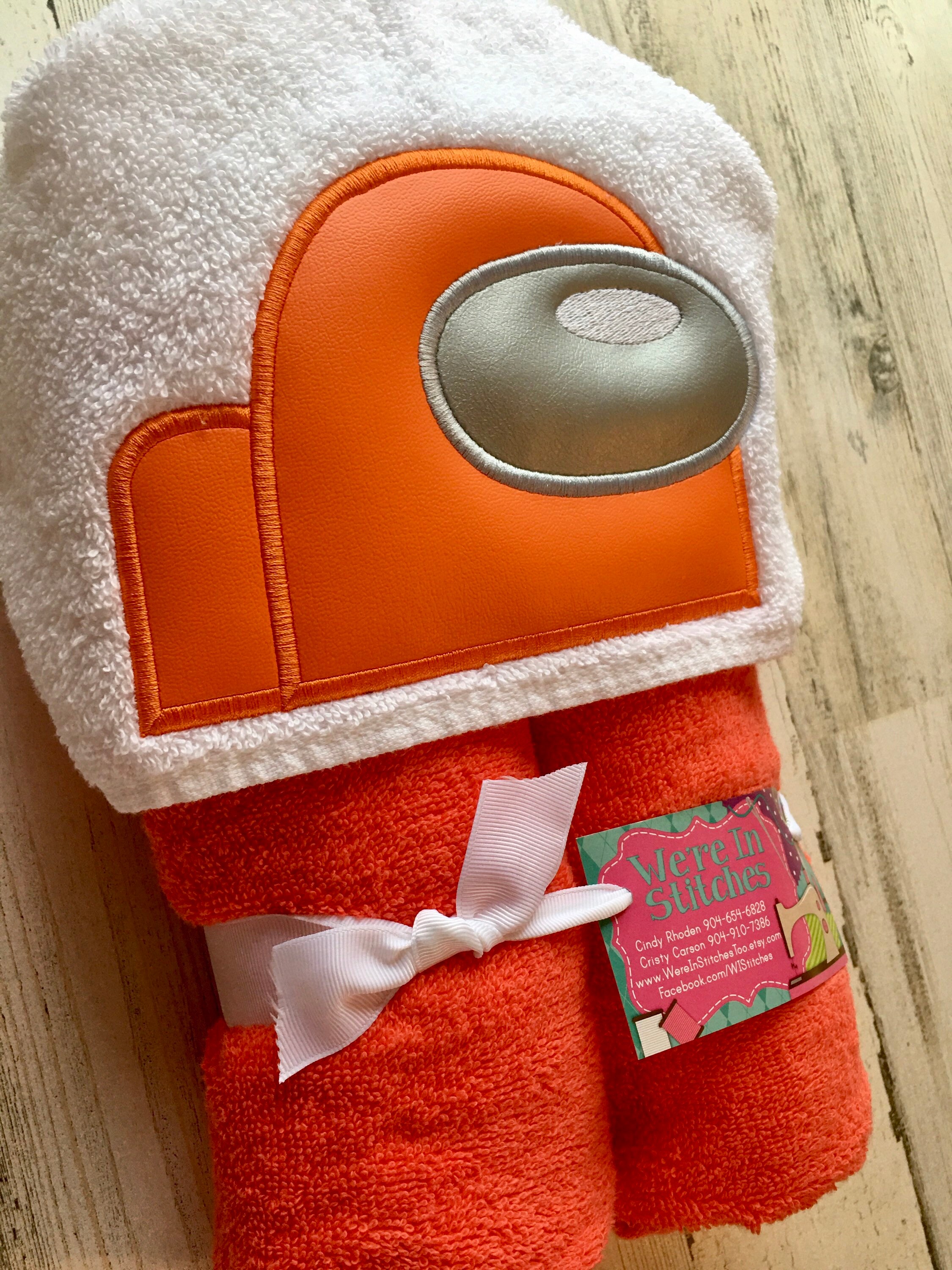 Among Us Hooded Towel Among Us Towel Pool Towel Bath Towel Etsy UK