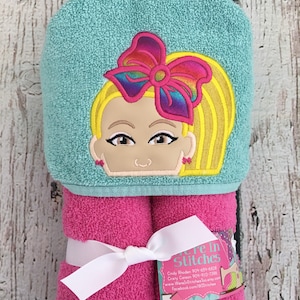 Jojo siwa hooded bath towel shop