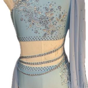 Light Blue Lyrical Costume