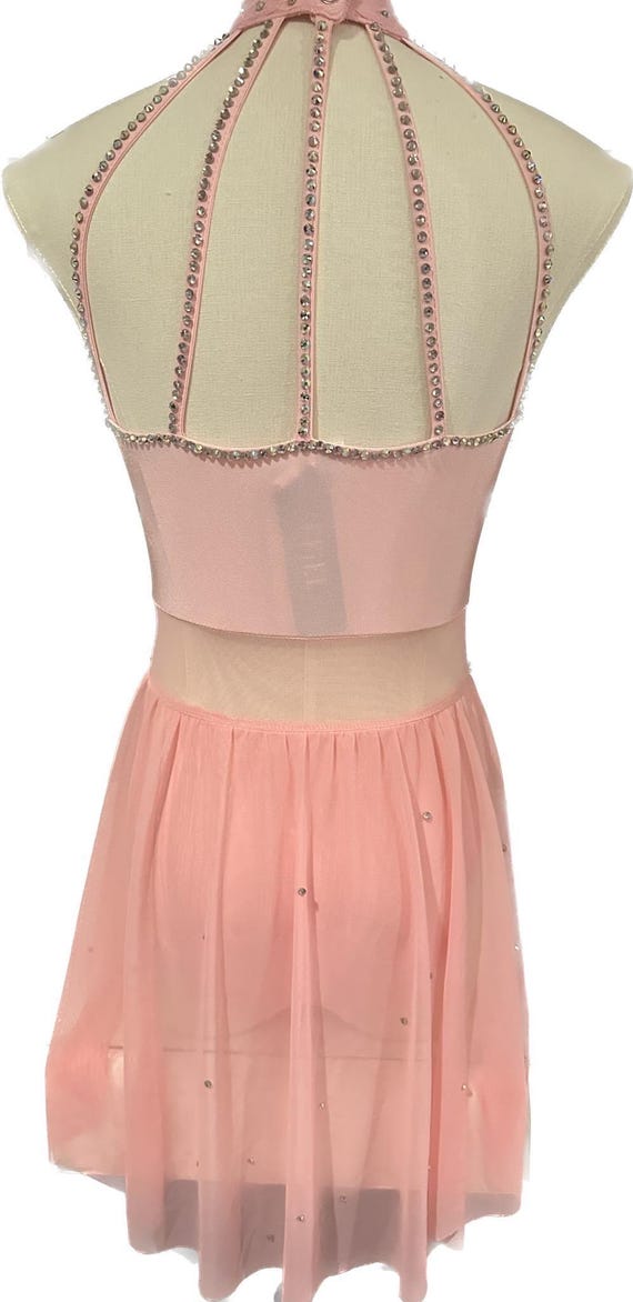 pink lyrical dress VENUS pink lyrical dance dance costume