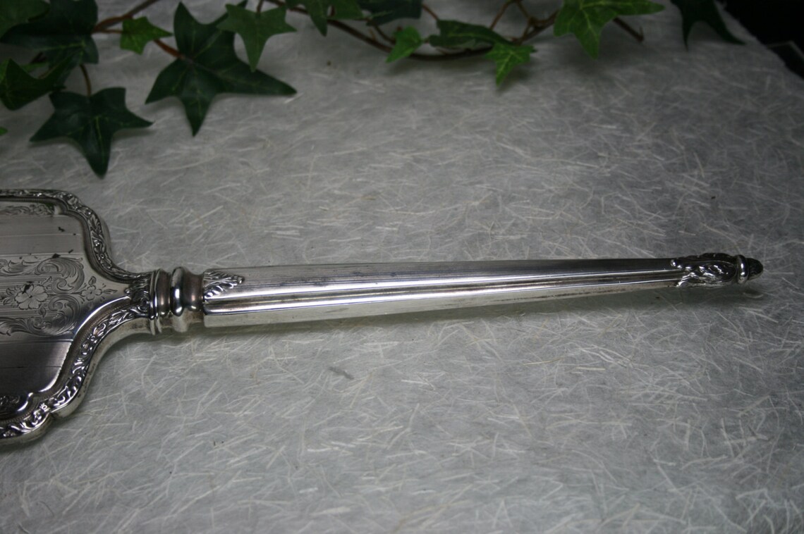 Vintage Sterling Vanity Hand Mirror by Birks Etsy