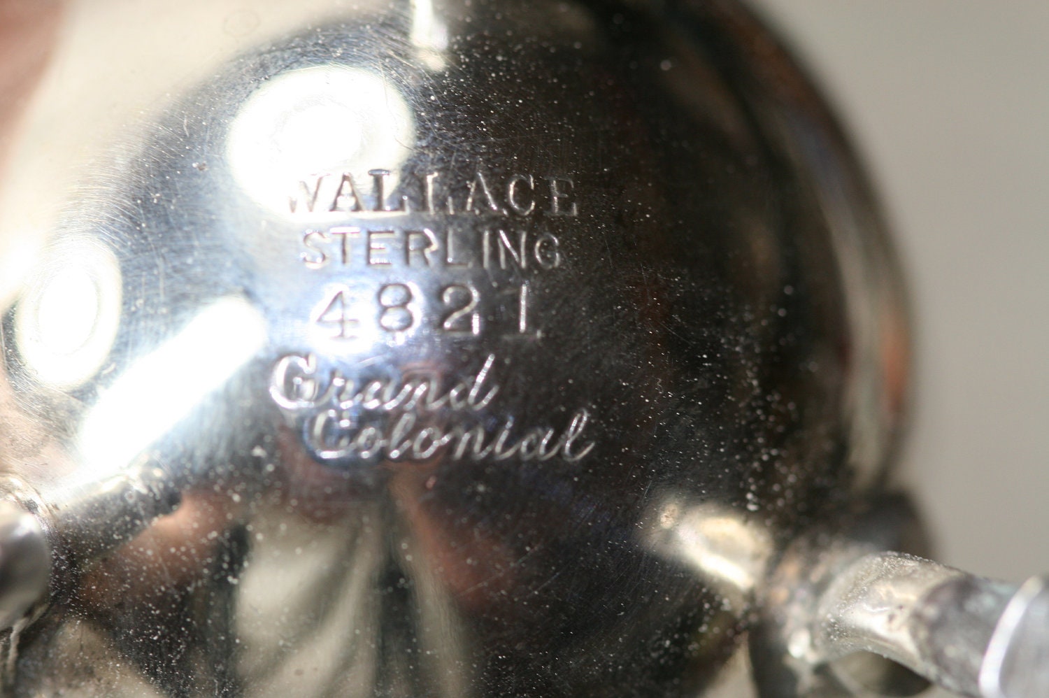 Wallace Grand Colonial Vintage Sterling Salt and Pepper - Etsy