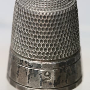 Thimble - Sterling Thimble - Simons Bros - 9