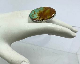 Vintage Sterling and Turquoise Ring