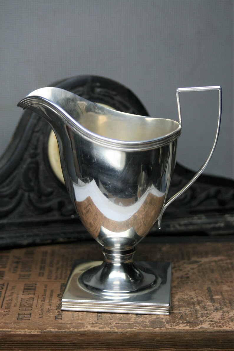 Vintage Sterling Cream and Sugar Containers Unger Bros Etsy