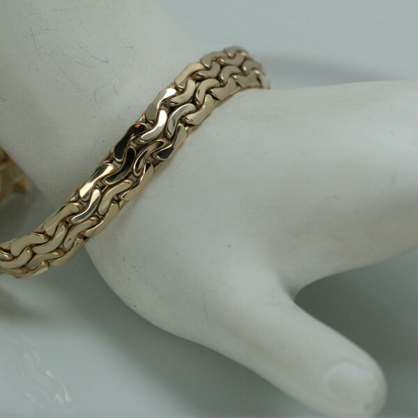 Vintage 14k Yellow Gold Bracelet - Italy